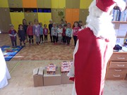 Mikuláš, čert a anděl ve školce